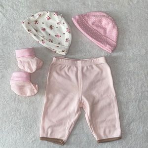 Baby girl miscellaneous set (3 months)
